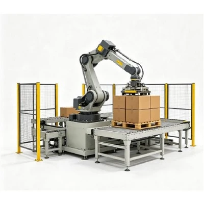 Robotik palletizatsiya ish stantsiyasi